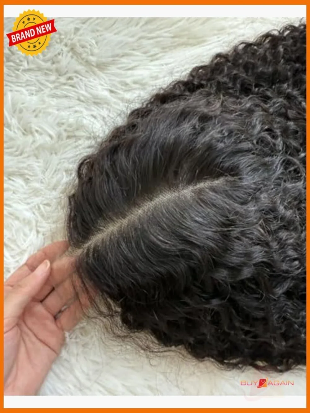 13x6 Full Lace Frontal Wig Burmese Curly Human Hair 32 Inch